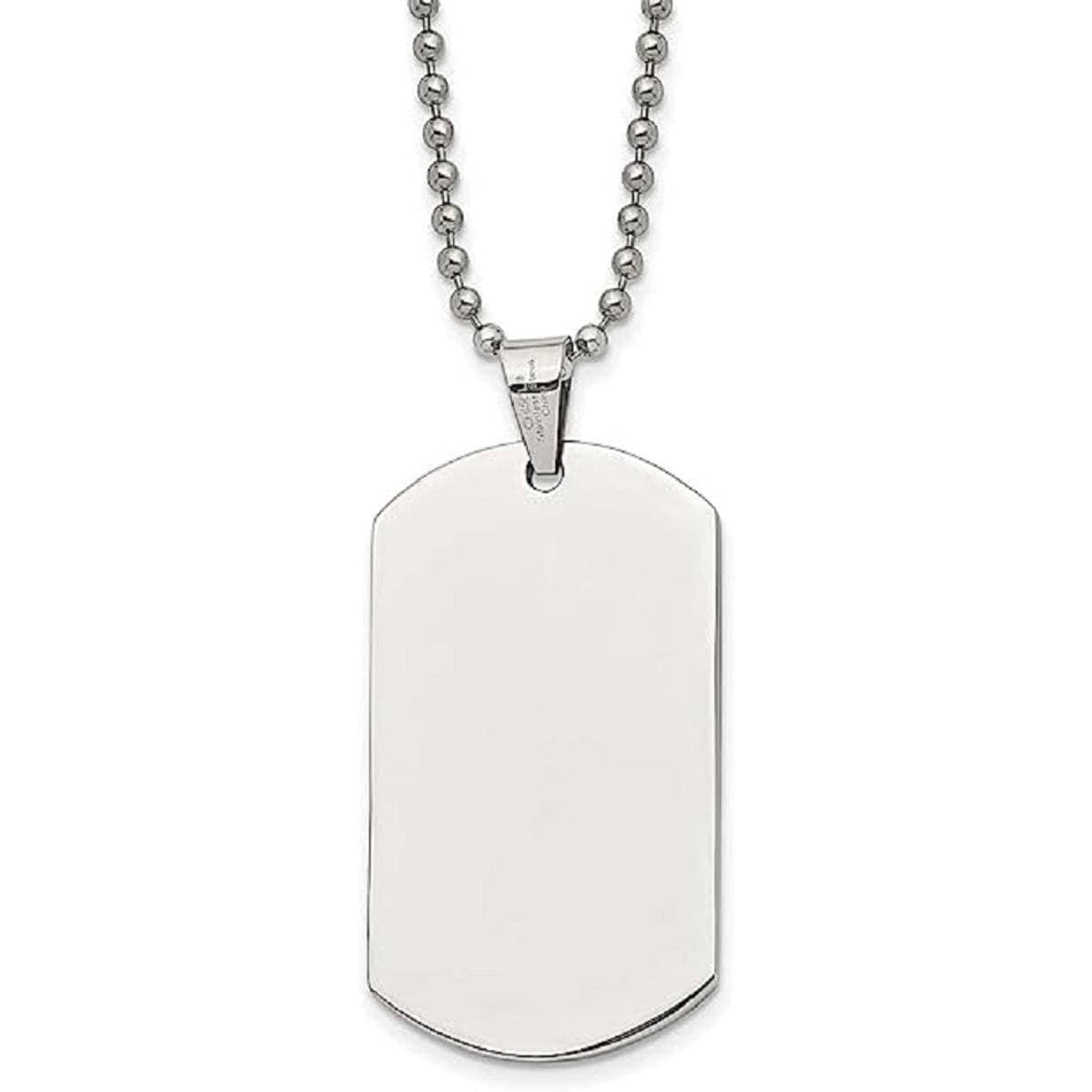 Silver Stainless Steel Box Necklace For Men And Boys