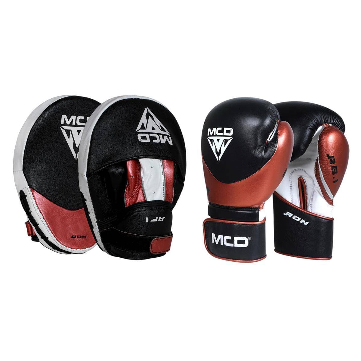 MCD Professional Ron Genuine Leather Made Boxing Gloves Set
