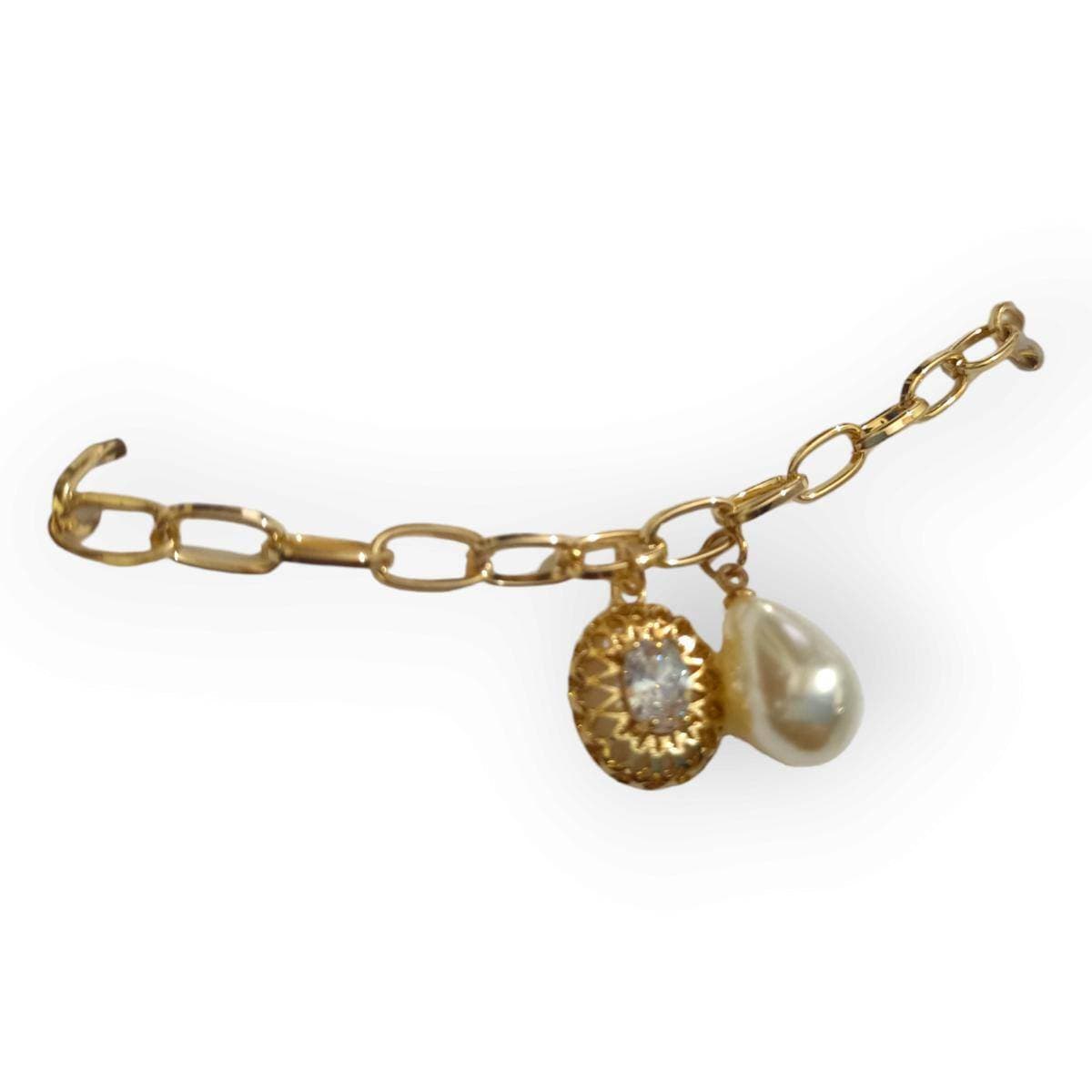 Trending Golden Pearl Bracelet