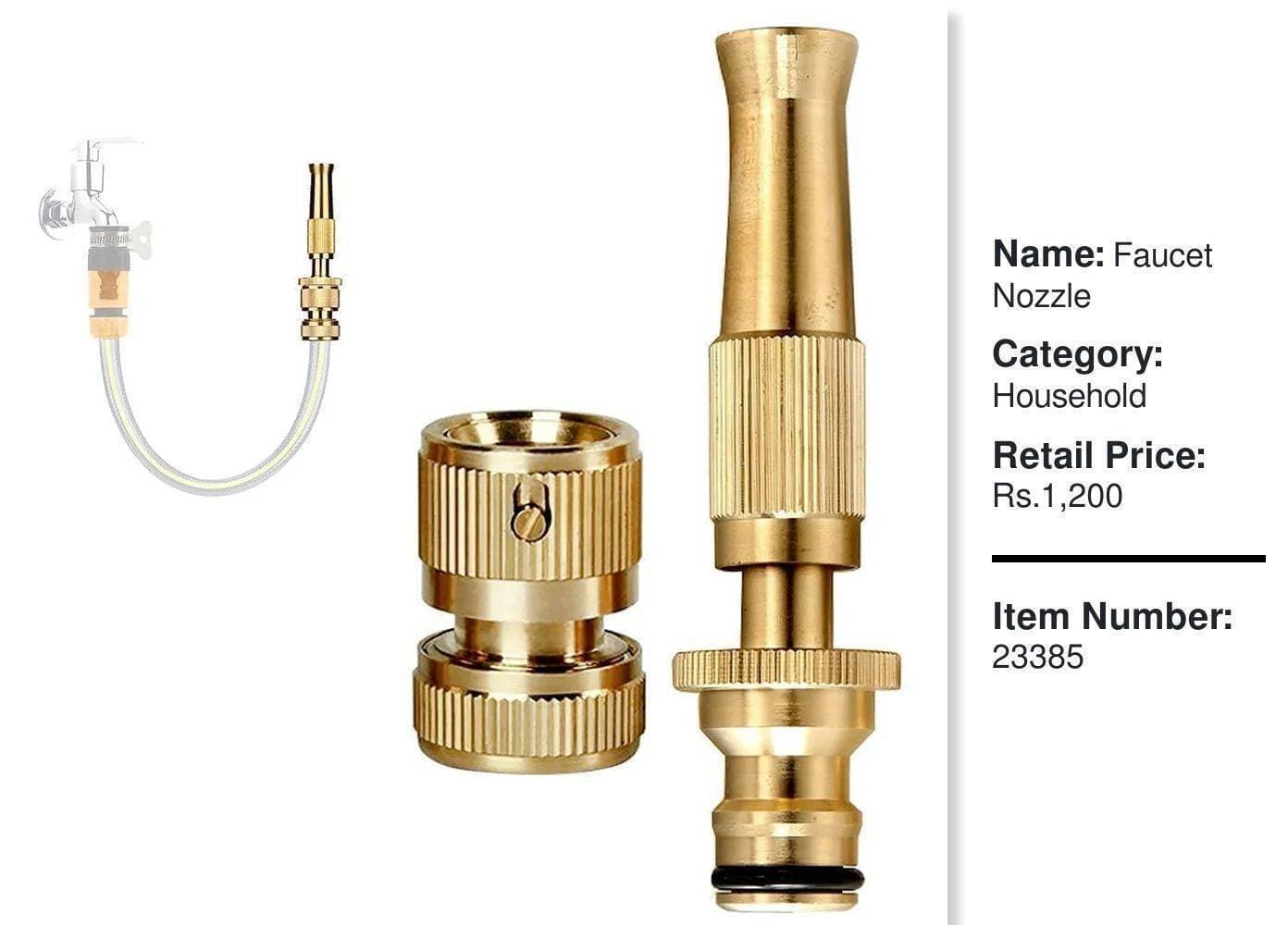Portable Water Sprayer Nozzle Adjustable