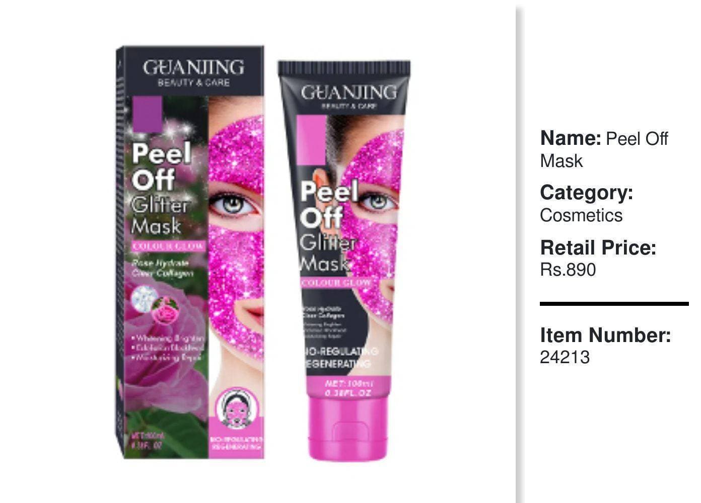 Peel Off Mask