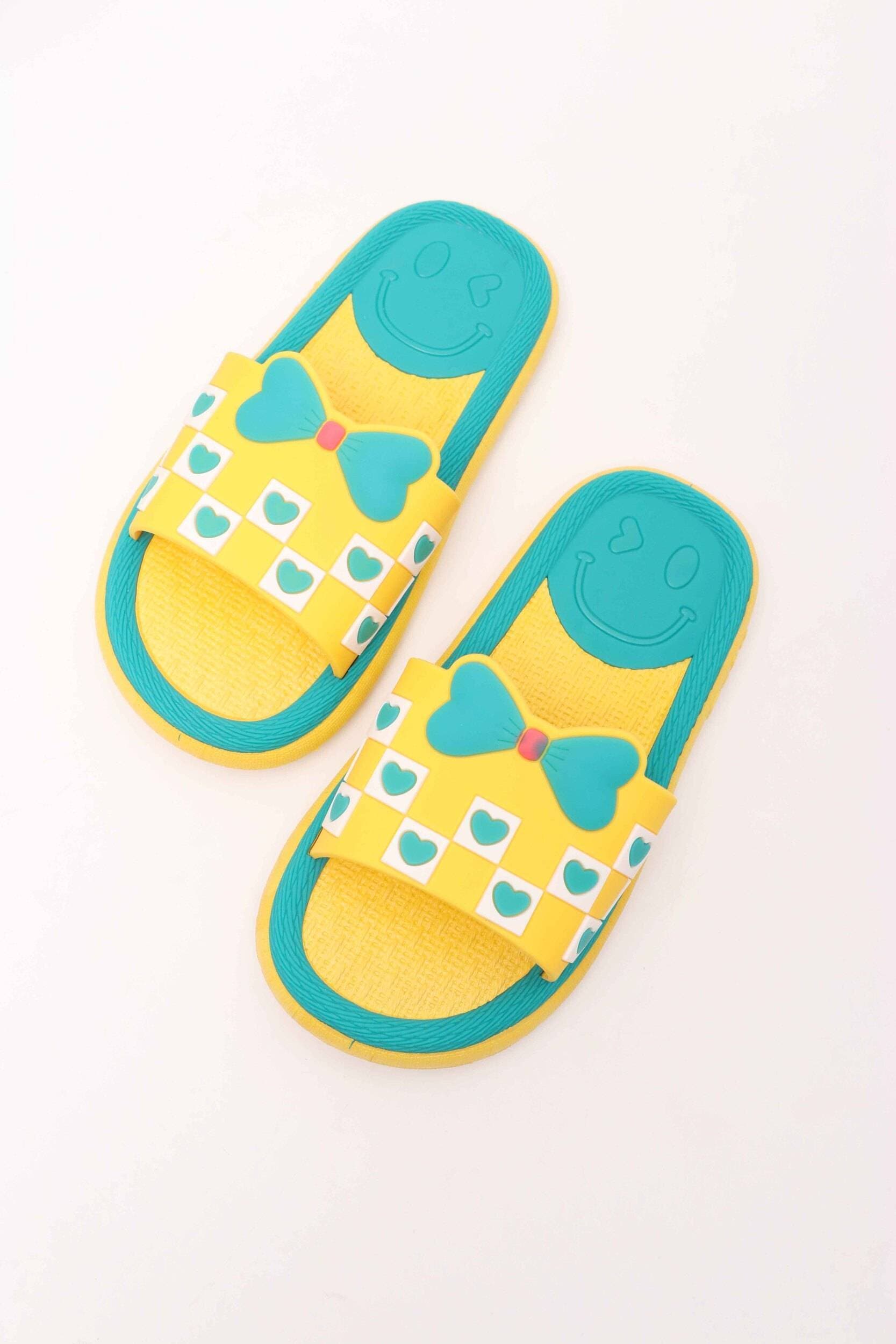 Stario - Pvc Nylon Slipper For Kids - Yellow