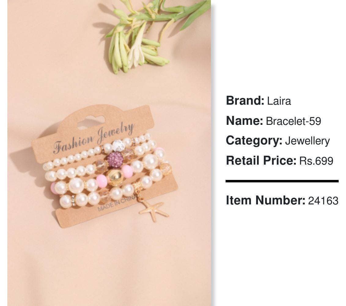 Laira Wrap[ Bracelet-59 For Women - Pack Of 4 - (LXZ495)