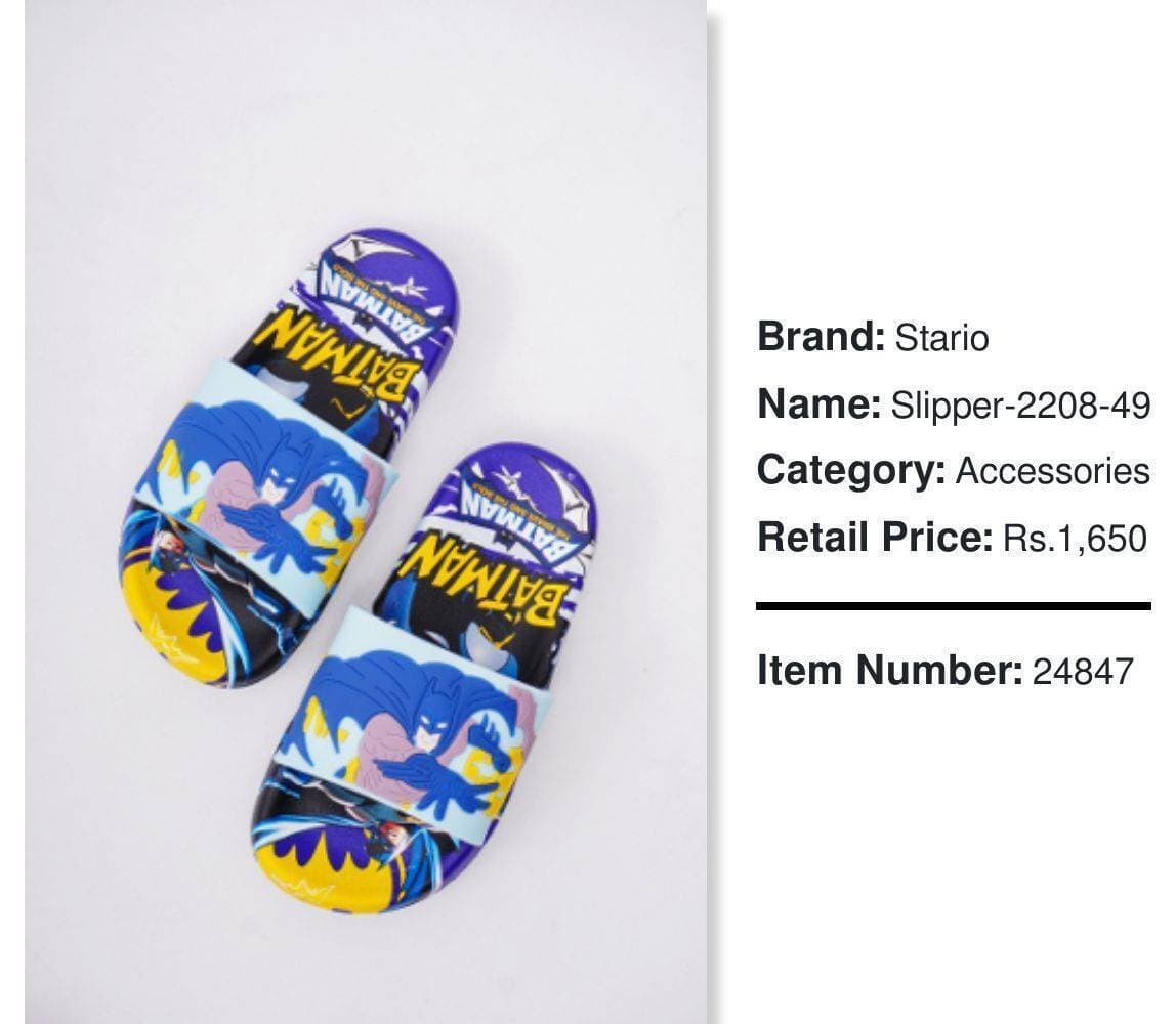 Stario - PVC Material Slipper For kids