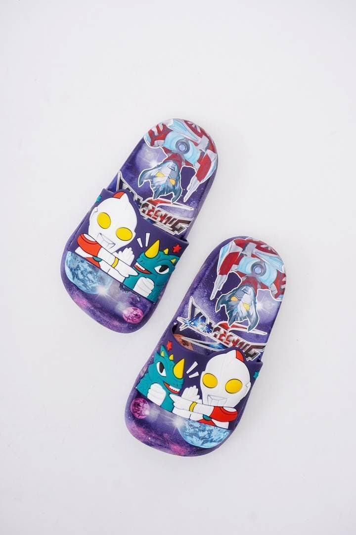 Stario - Pvc Material Slipper For Kids - Navy Blue