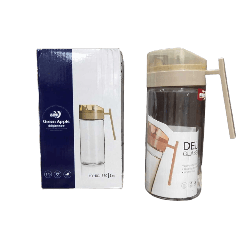 Limon Glass Sugar Milk And Oil Pot 550 Ml