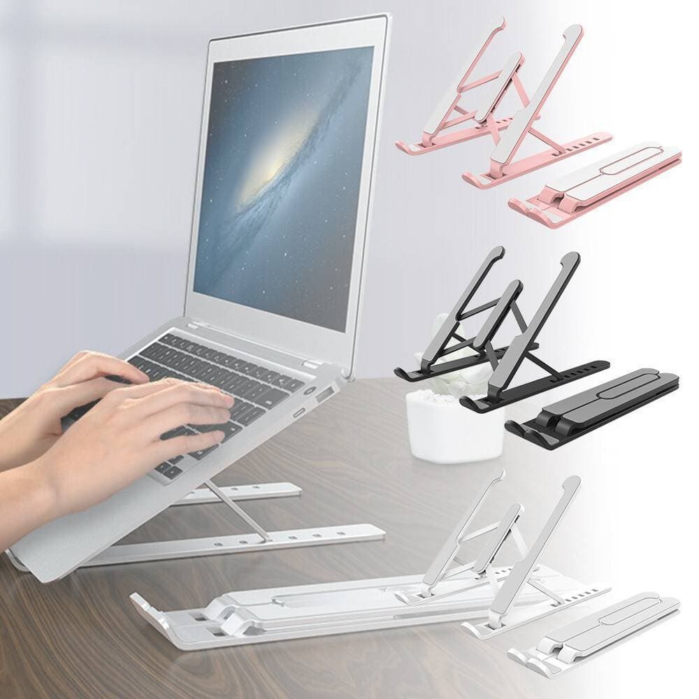 Foldable Plastic Non-Slip Laptop Stand