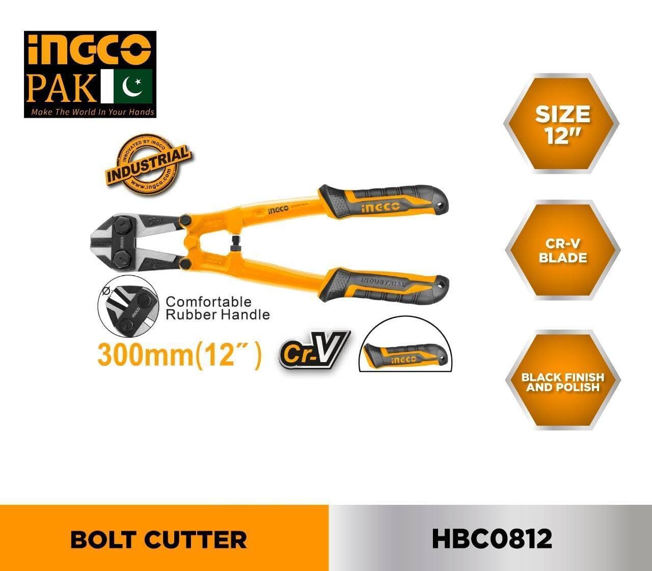 INGCO Bolt Cutter 12 Industrial