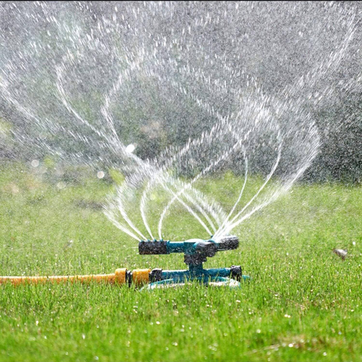 INGCO Plastic 3 Arm Rotatory Sprinkler (For Lawn, Garden)