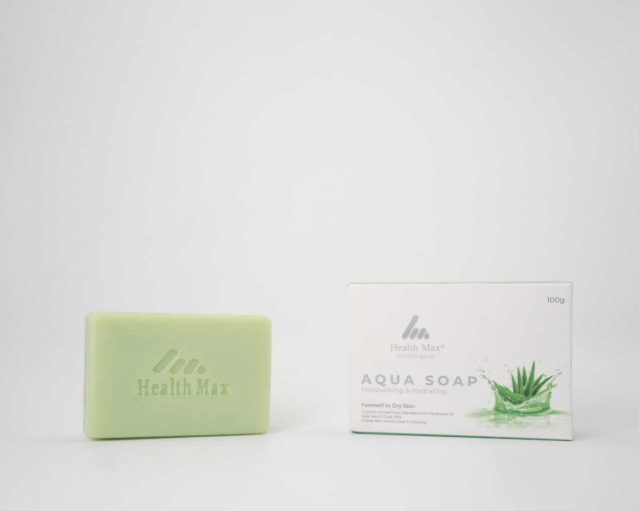Health Max Organic Aqua Soap - 100g