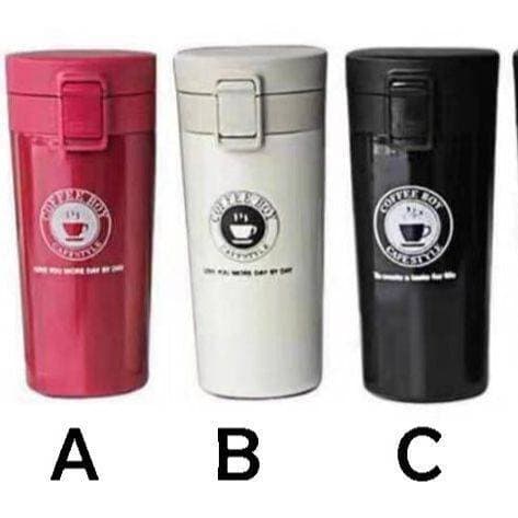 Stainless Steel Hot & Cool Coffee Mug - 380ml