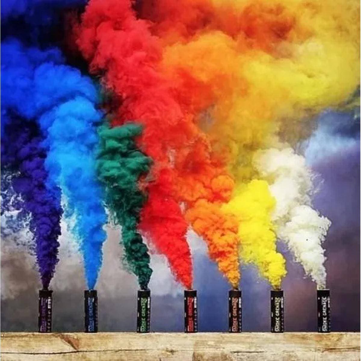 5 Pcs Small Box Color Smoke