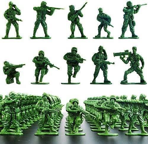 Plastic Army Men Action Figures - Pack of 50 PCS
