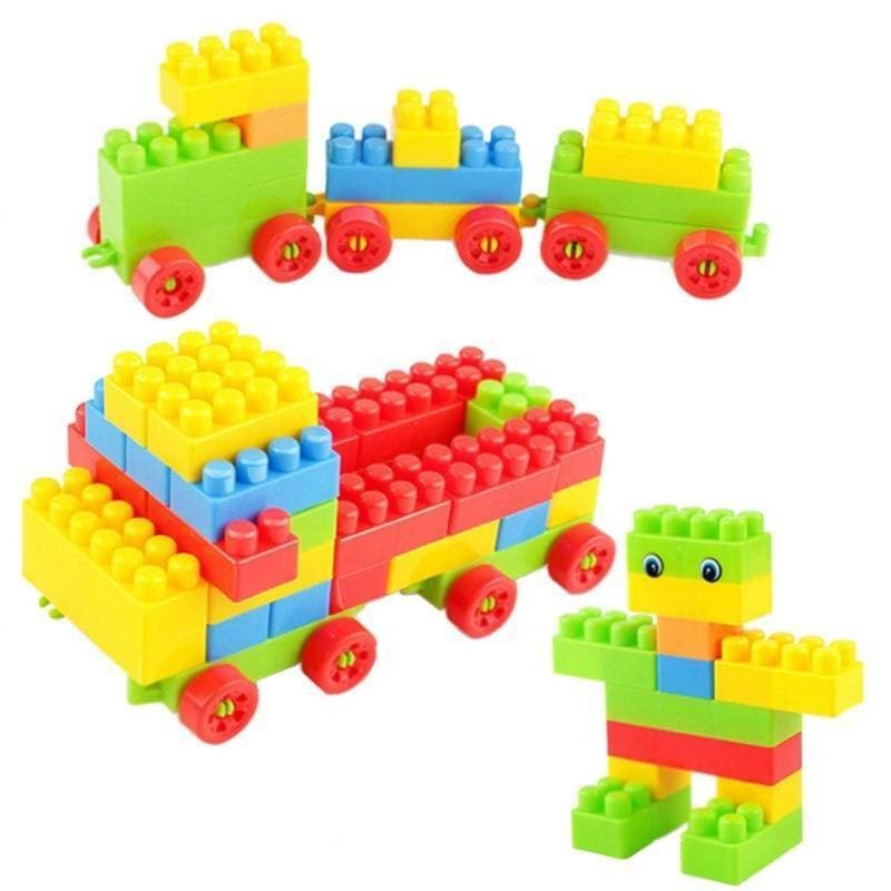 Building Blocks Toys for Kids - Pack of 50 Pcs