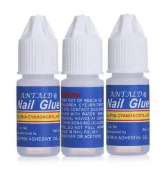 Pack of 3 Nail Glue For Nail Art