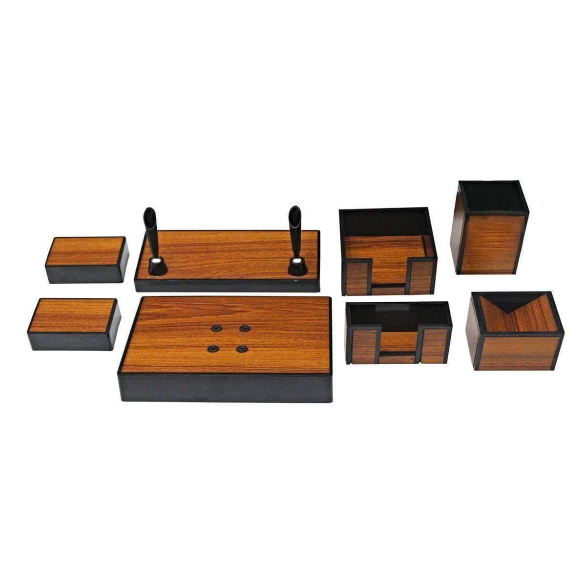 Wooden Table For Any Office Or Home Desk - Set of 8