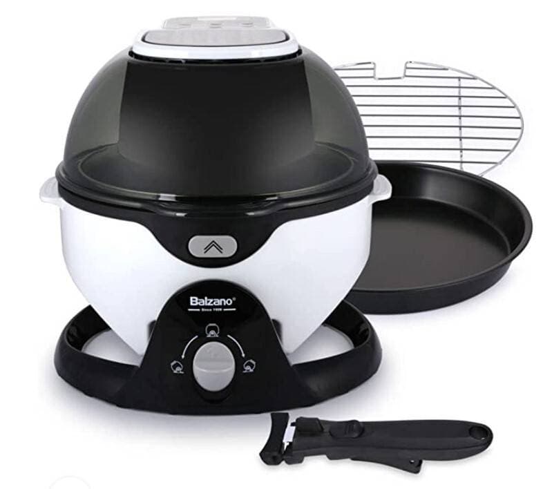 Balzano Rolling Cook Air Fryer 6L - 1200-1400 W