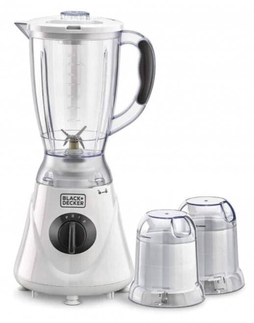 Black & Decker 1.5L Blender With 2 Grinder Mills - BLX300-B5