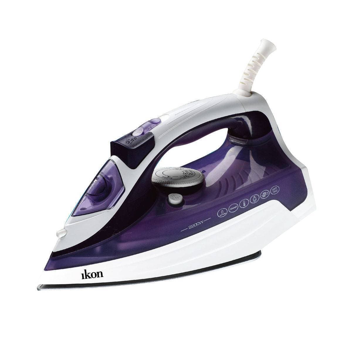 Ikon 2200W Steam Iron IK-2283 - Purple