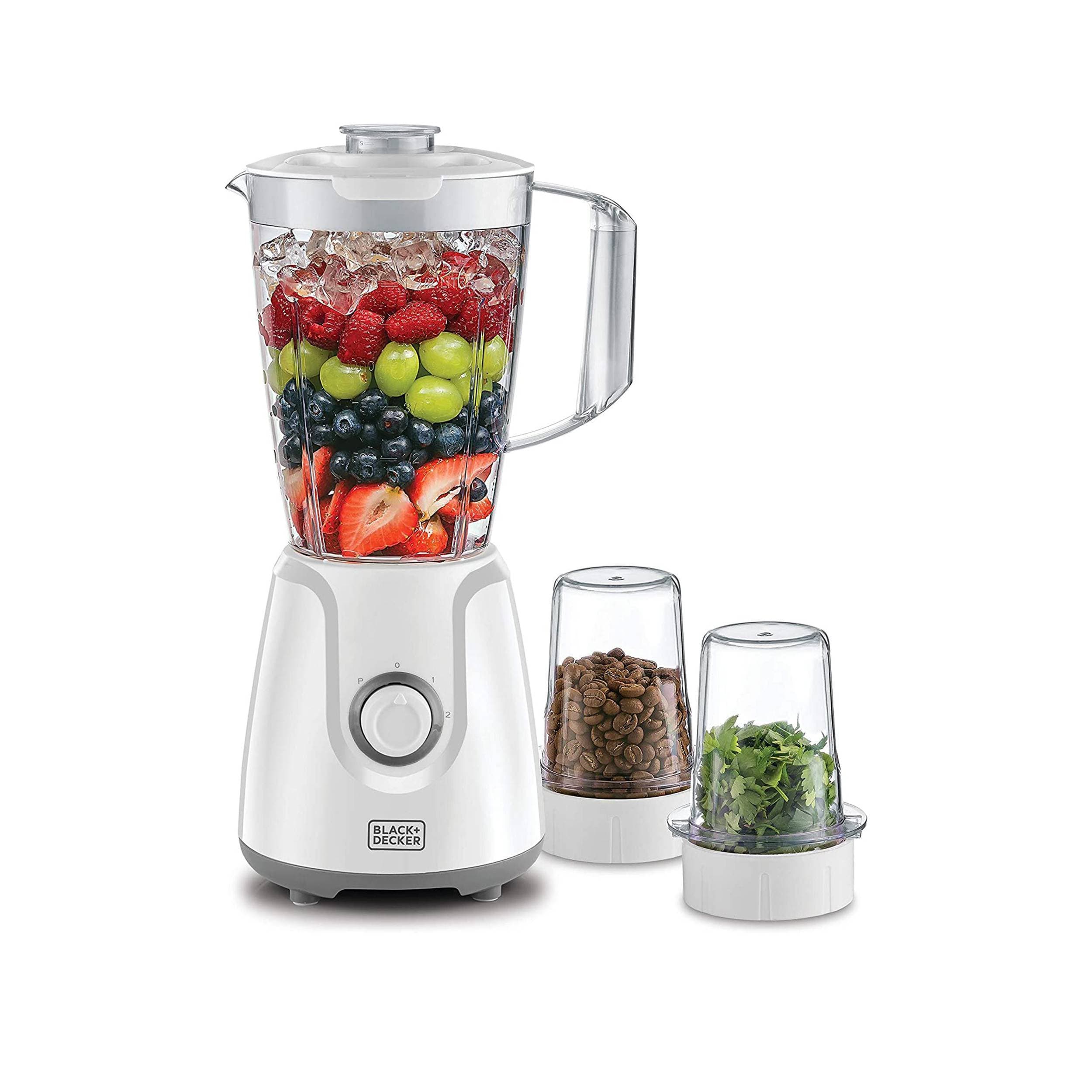 Black & Decker BX4000-B5 Plastic Blender with Grinder & Chopper Mill