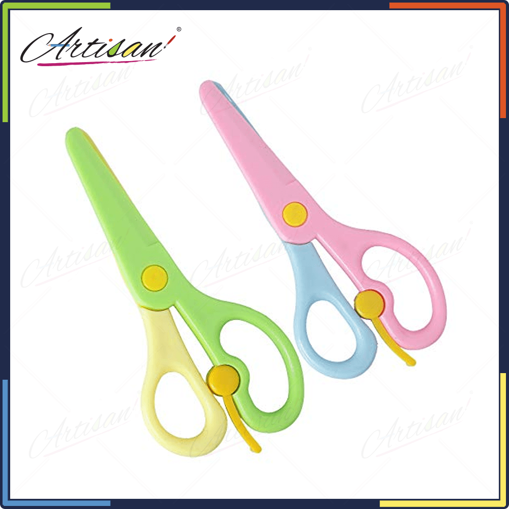 Artisan - Multi Color Safety Scissors For Kids