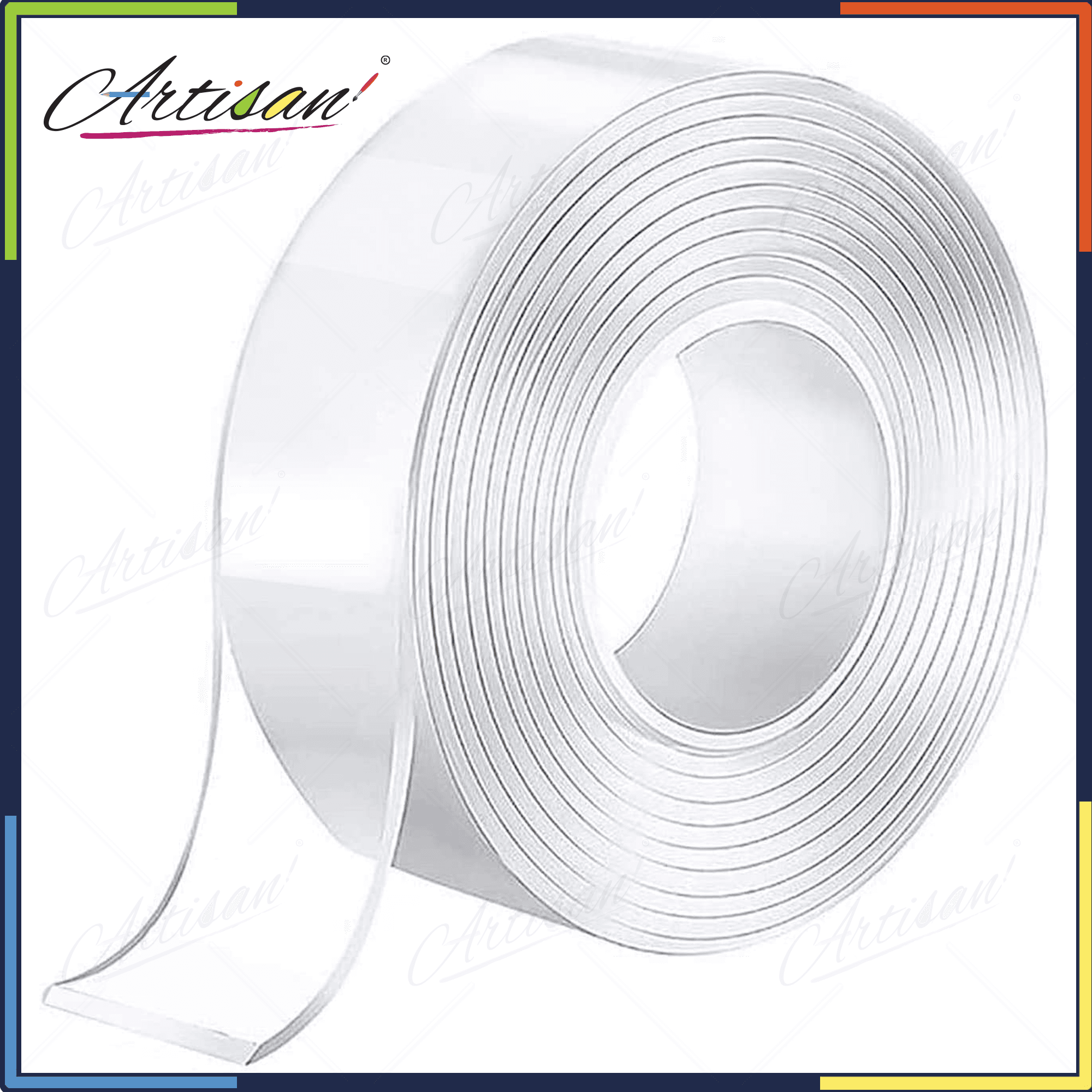 Artisan 3 Meter Double Sided Adhesive Nano Tape Transparent