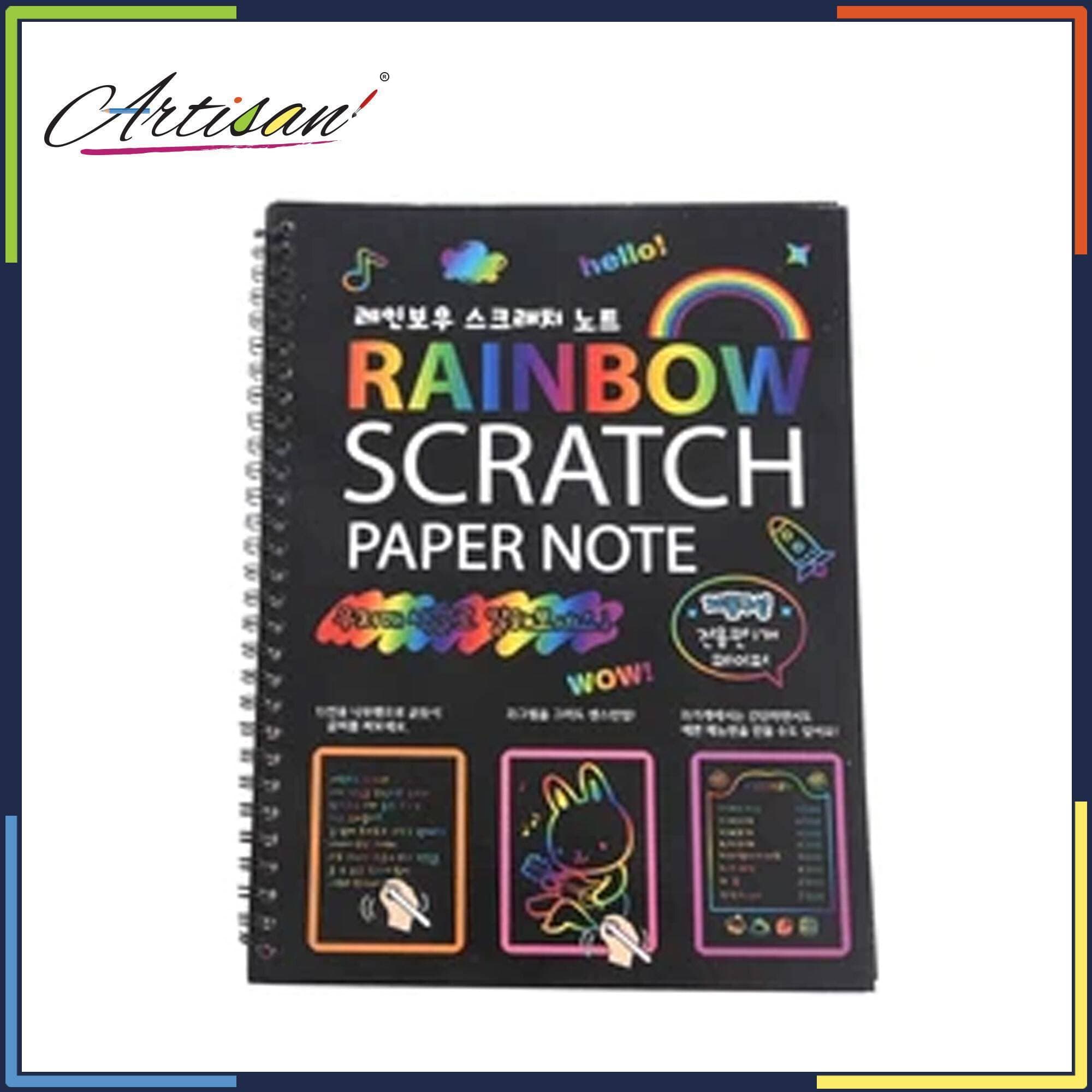 Artisan Large Scratch Note Pad - Size 26cmx19cm
