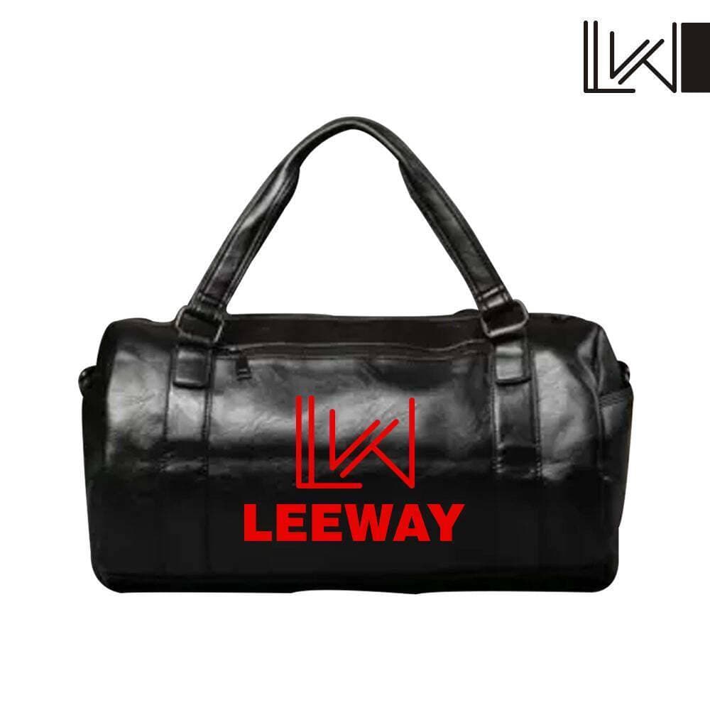 Leeway Travel Duffle Leather Bag - 1 Piece