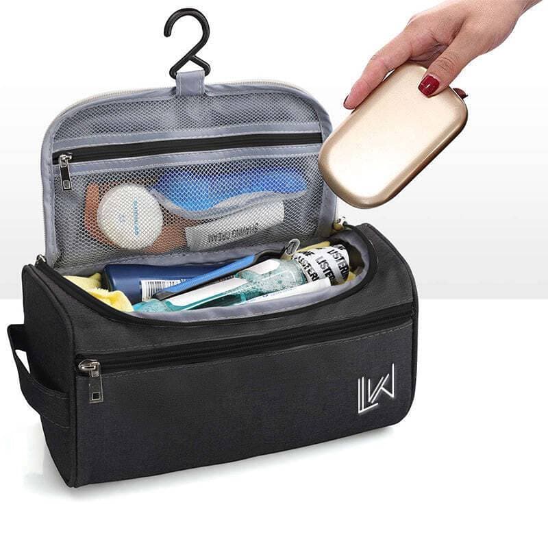 Leeway Travel Toiletry Bag - Black