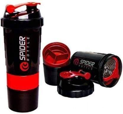 Leeway 3 in 1 with Storage Compartment Protein Shaker Bottle