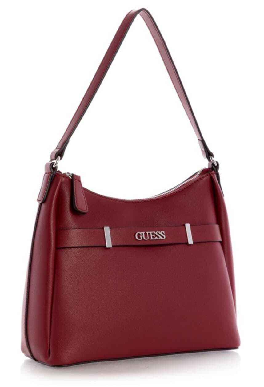 Guess Bolsa Lake City Satchel Pink Hand Bag For Women