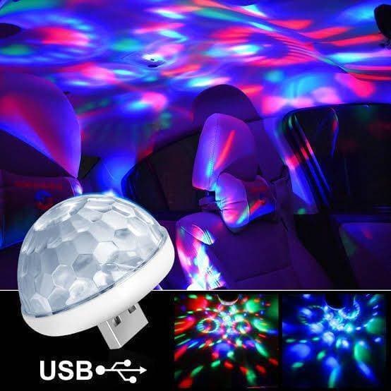 Leeway Multi Color USB Disco Ball Light