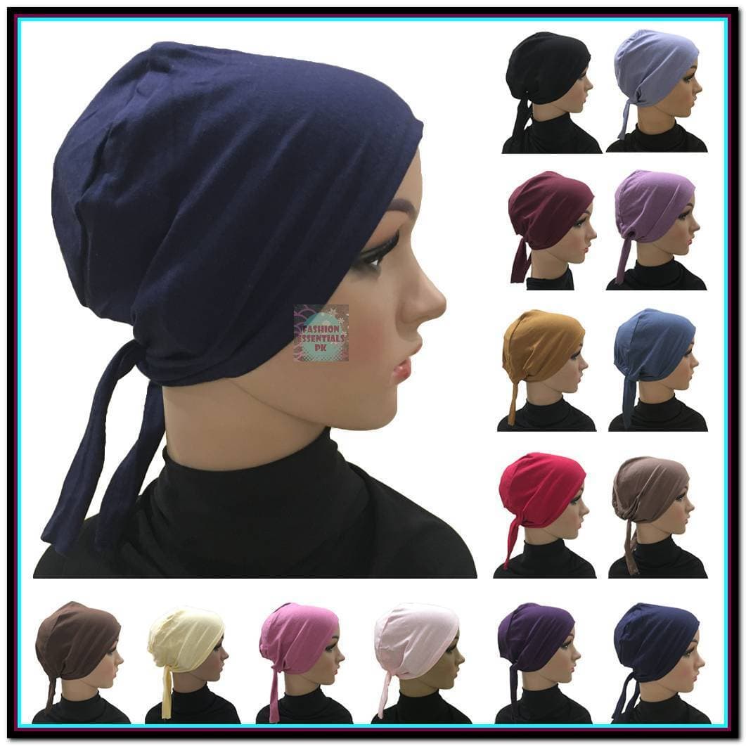 Pack of 03 scarf cotton Hijab Cap For Women