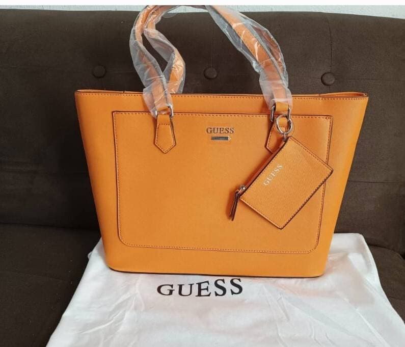 Guess Luxury & Stylish Orange Hand Bag for Women