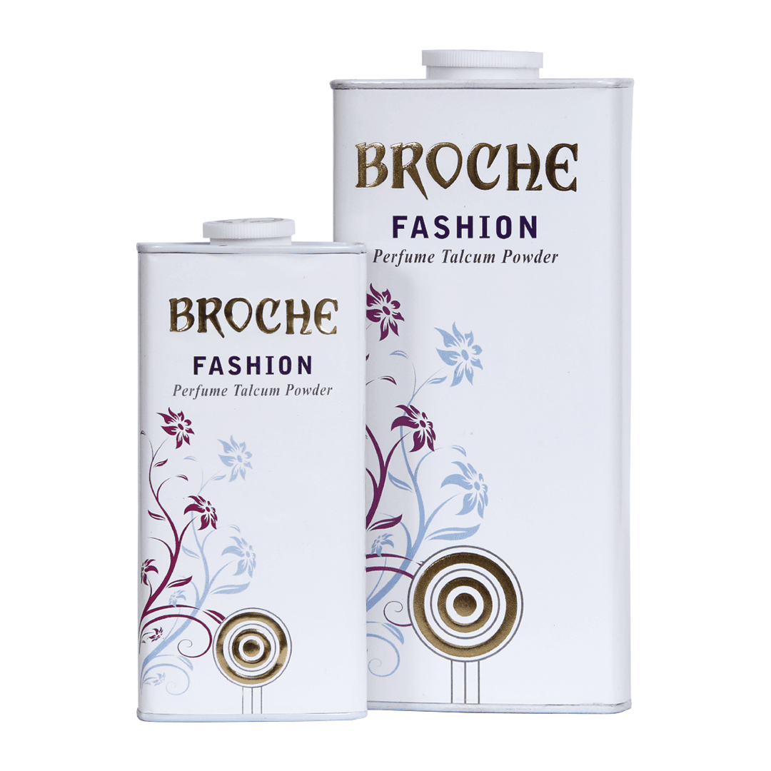 Broche Fashion Talcum Powder - Set of 2