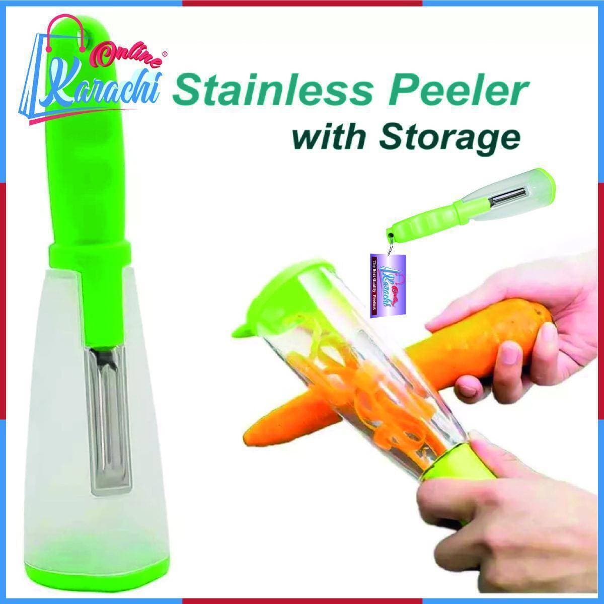 Multi-Function Storage Peeler With Storage Box