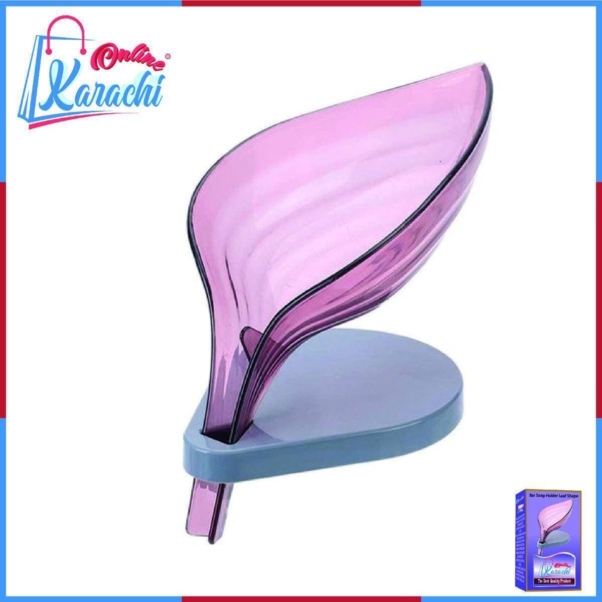 Soap Holder Dish Leaf Decorative Drainage Soap Holder