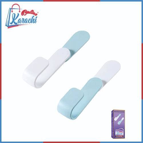 Self-Adhesive Plastic Pot Rack Wall-Mounted