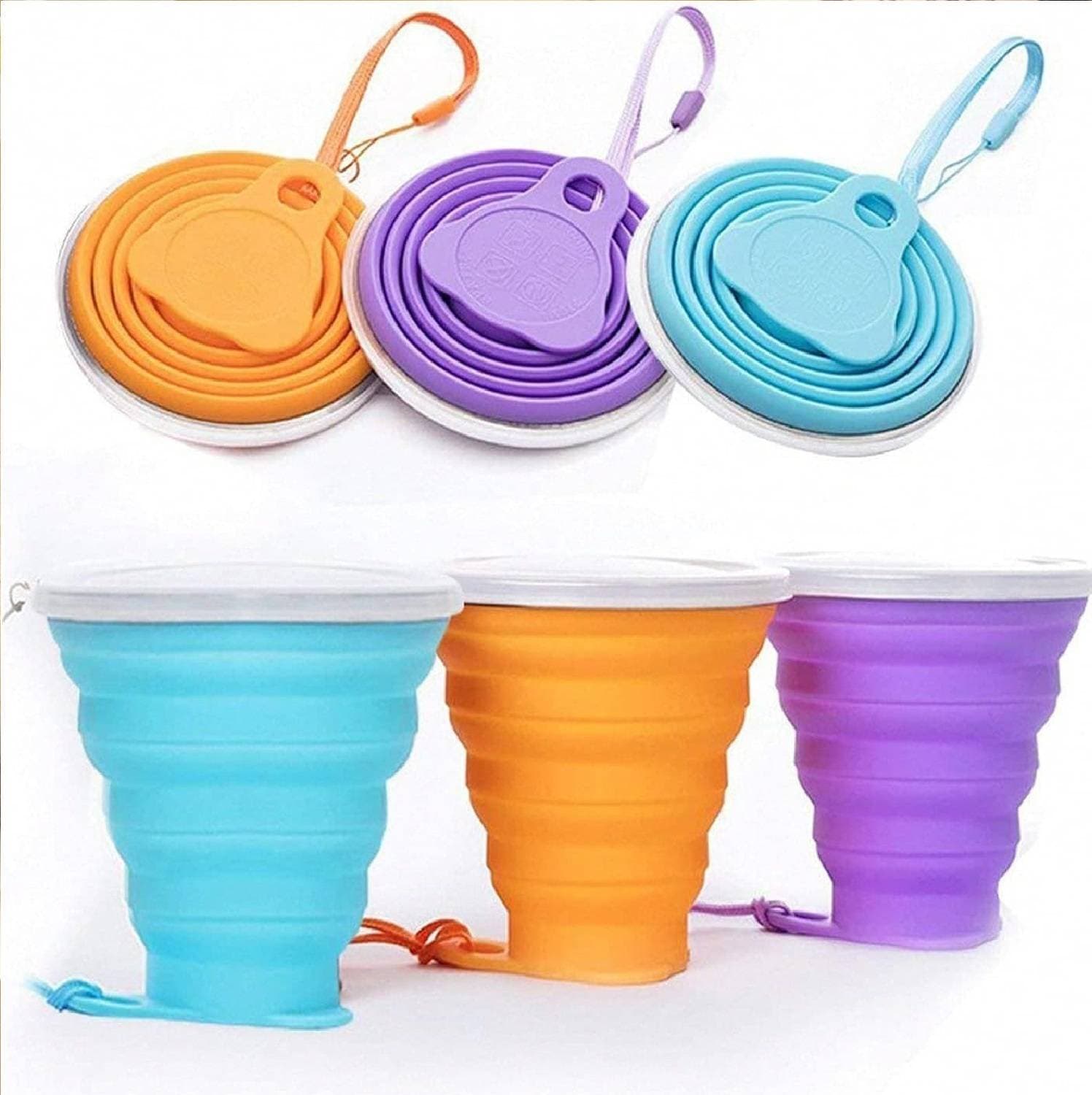 1 Pc - Collapsible Travel Cup