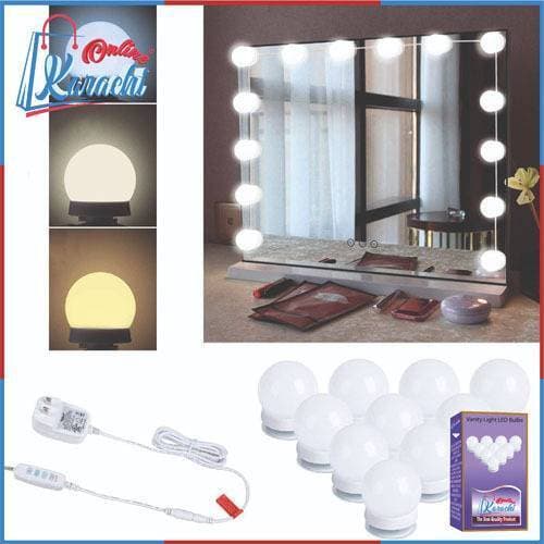 Vanity Light Led Bulbs For Makeup Mirror Stand (10 Bulbs)
