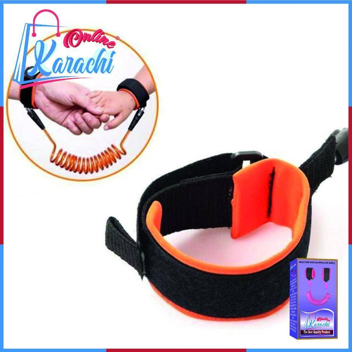 Baby Child Anti Lost Wrist Link Safety Harness
