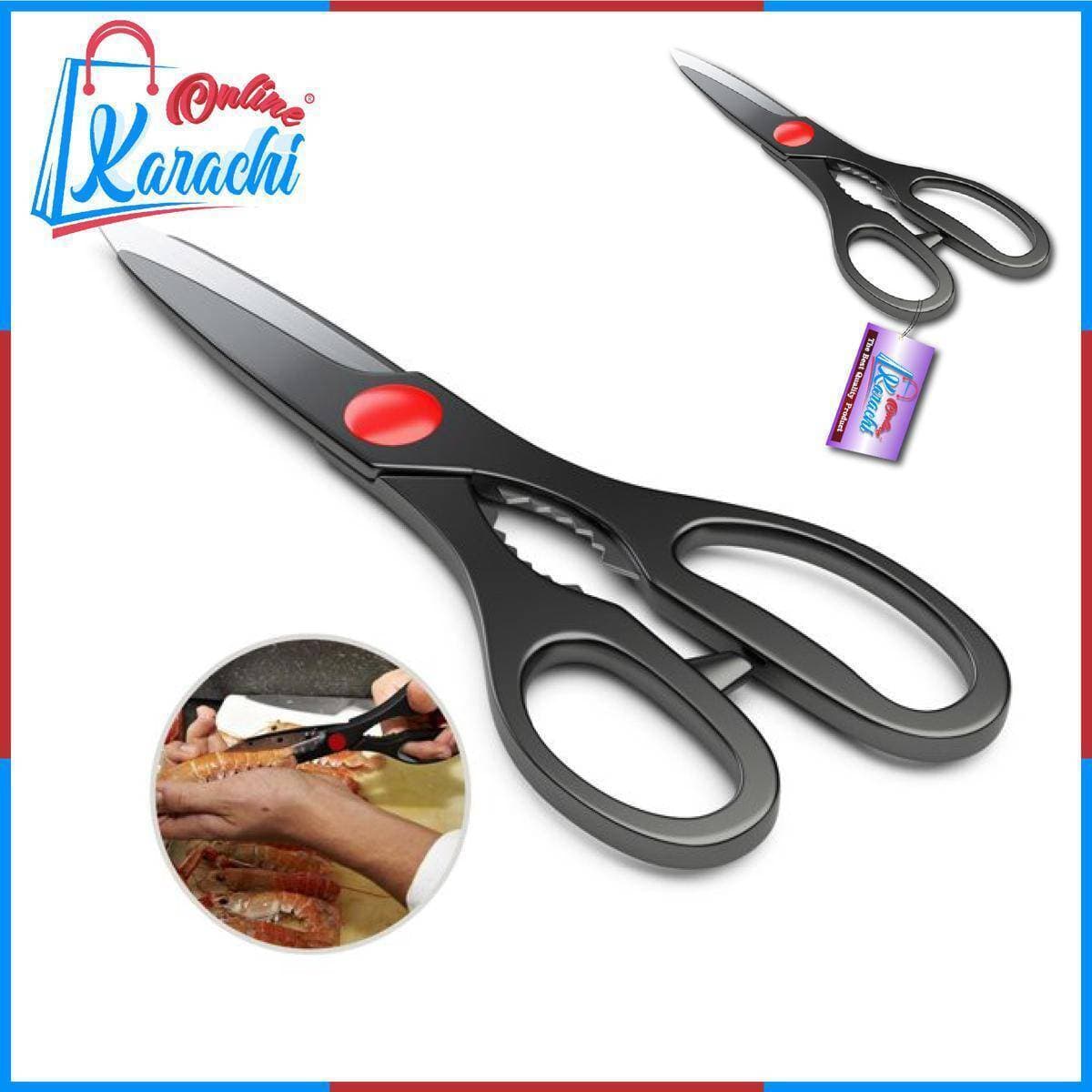 Stainless Steel Kitchen Scissors