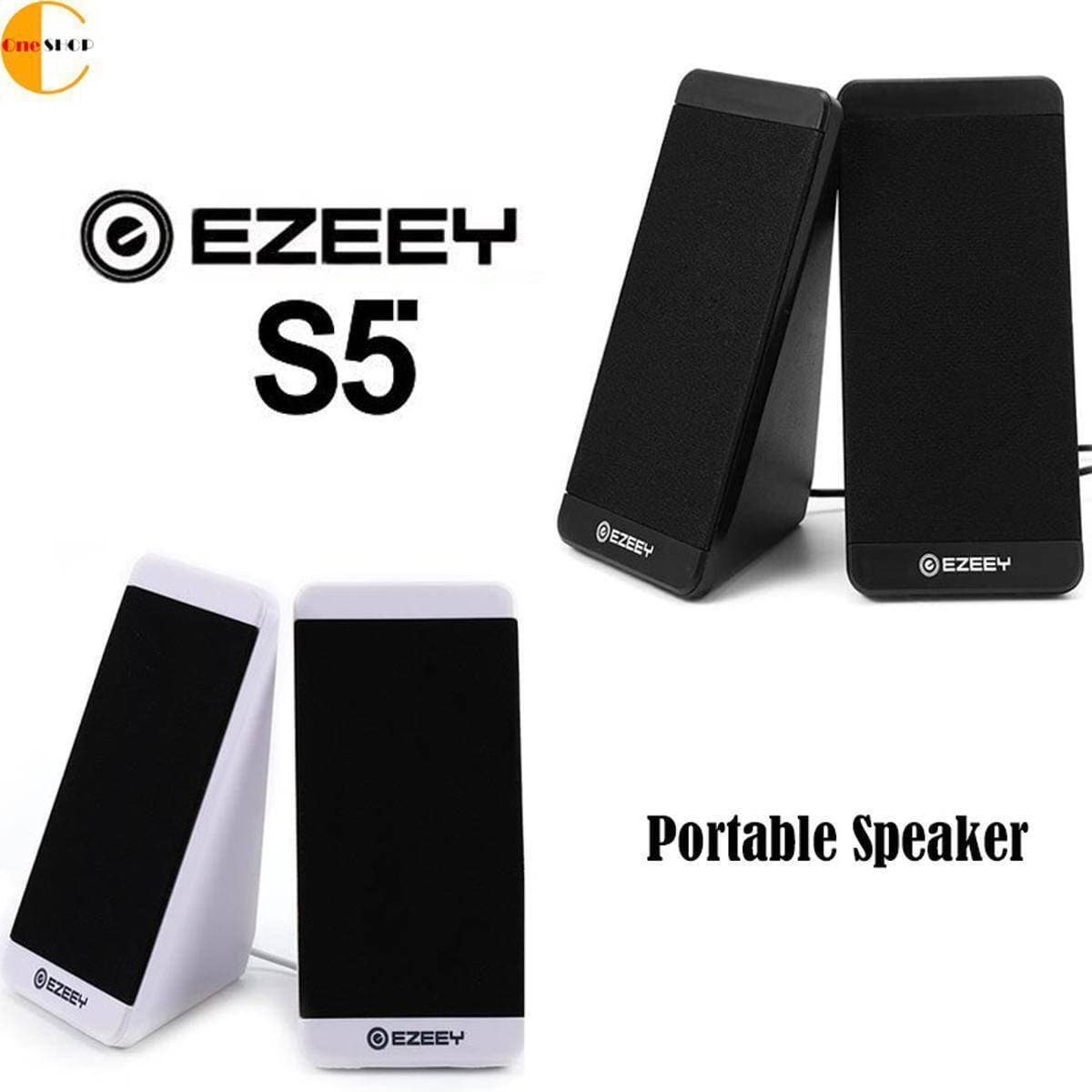 Ezeey S5 Portable USB 3.5Mm Computer Speaker