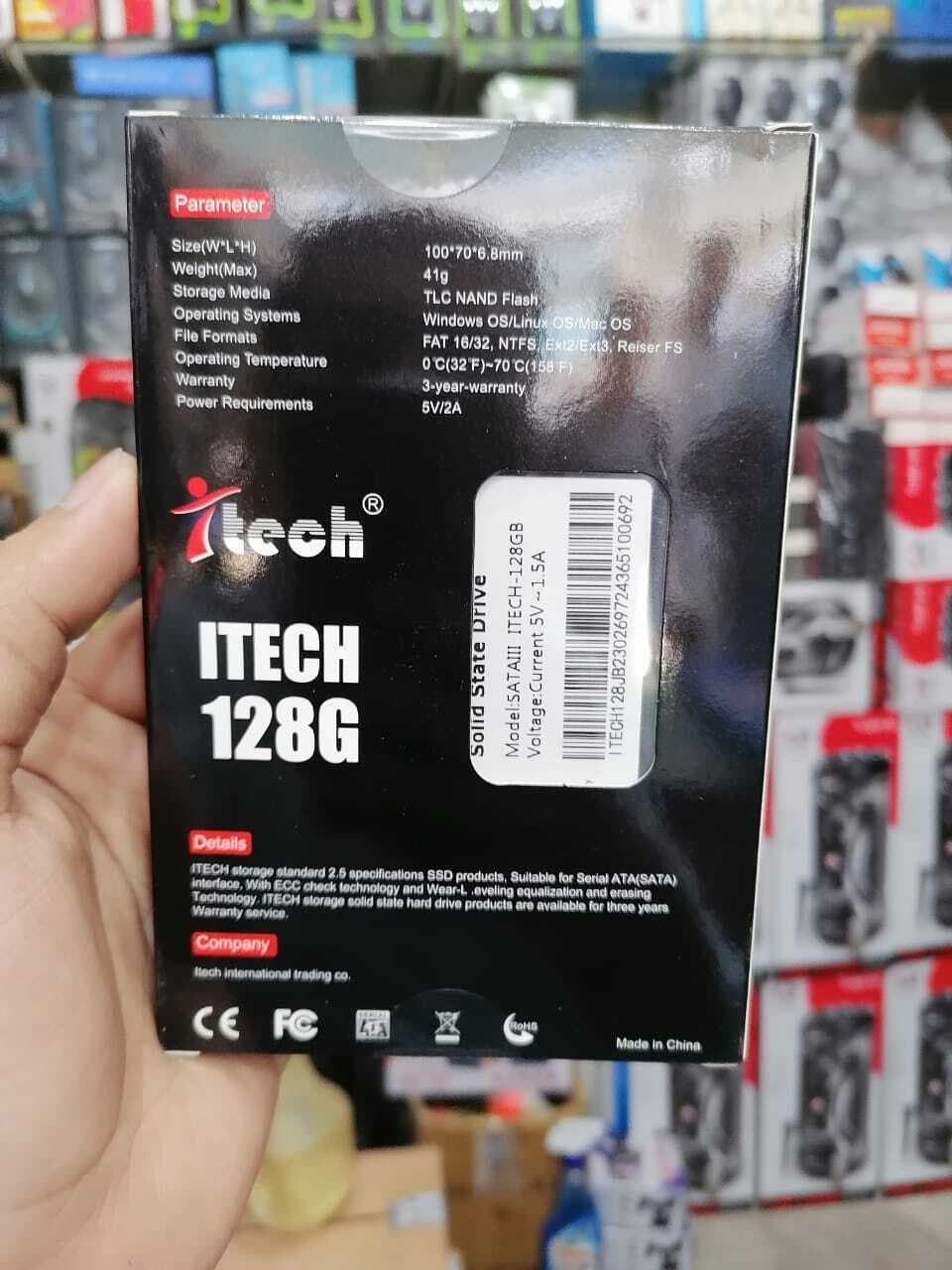 I-Tech Solid State Drive Ssd 128Gb Internal Hard Drive