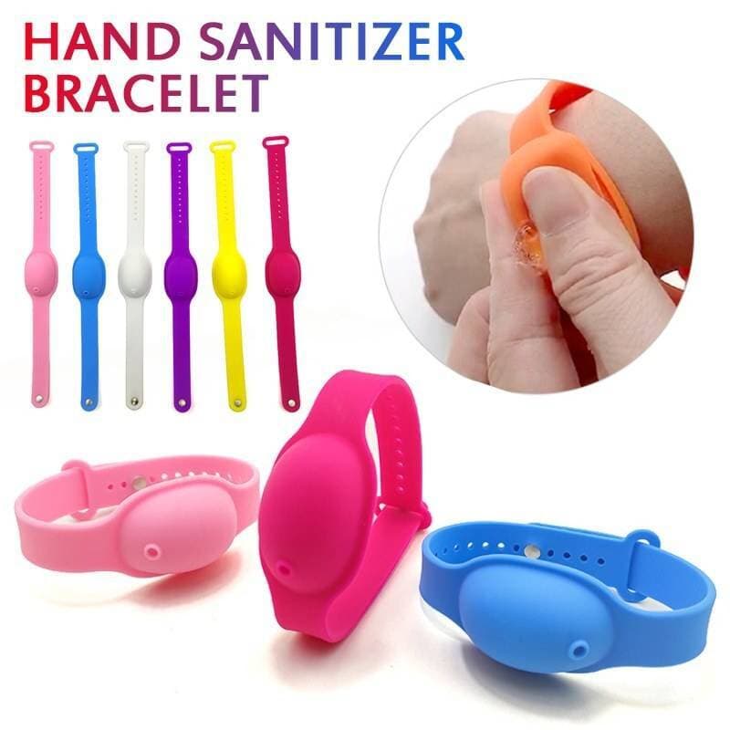 Wristband Hand Sanitizer Dispenser Silica Gel Wearable