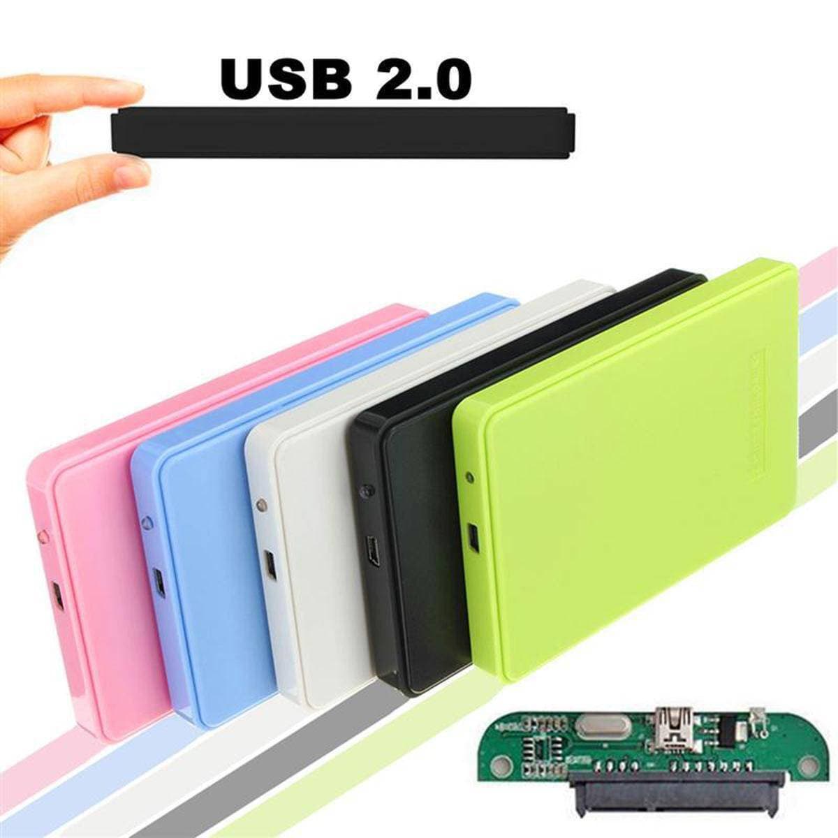 External Hdd Caddy 2.5 Inch Sata External Case USB 2.0 Hdd Hard Drive Case