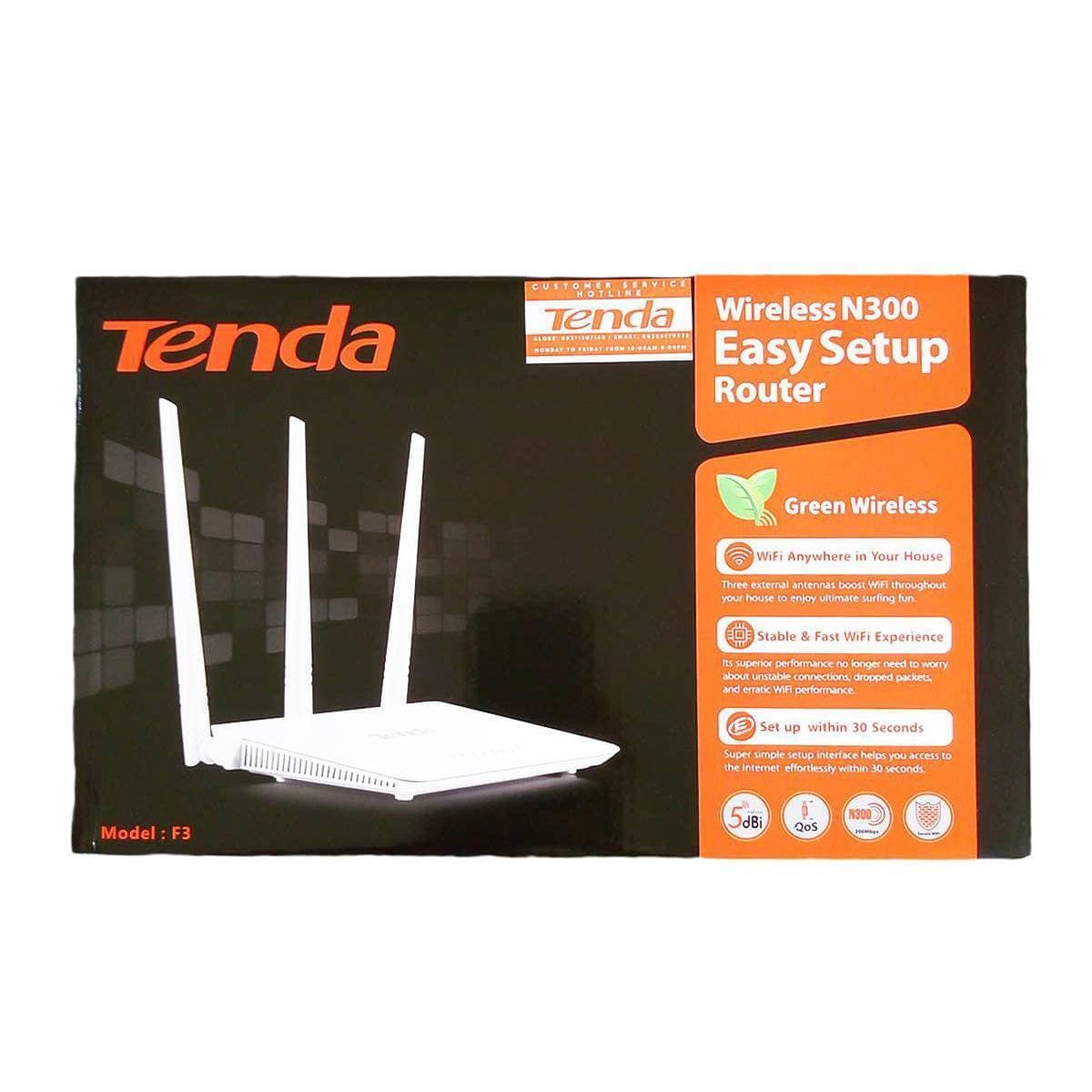 Tenda F3 300Mbps Wireless Wifi Router