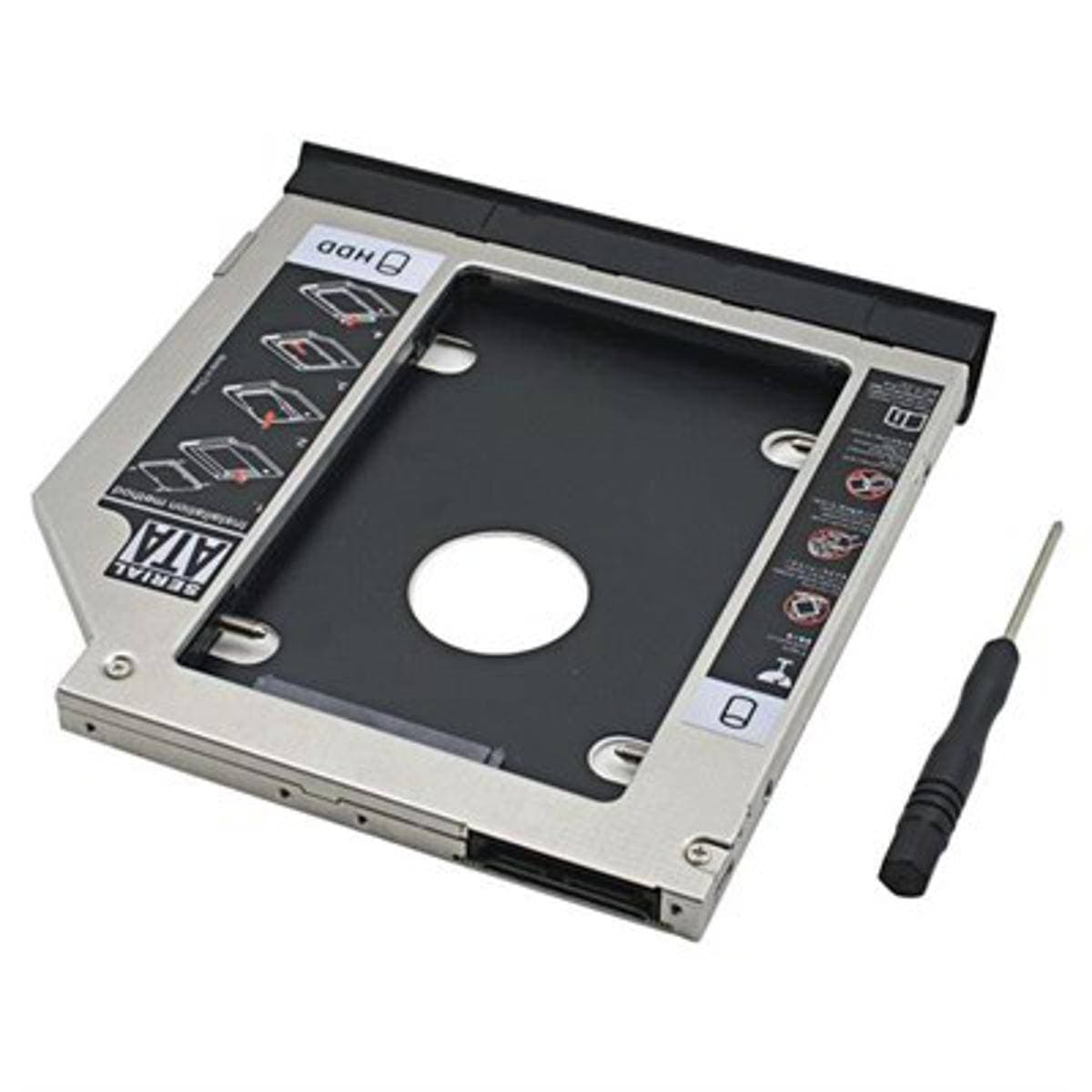 Second Hdd Ssd Sata-Iii Caddy Case Adapter