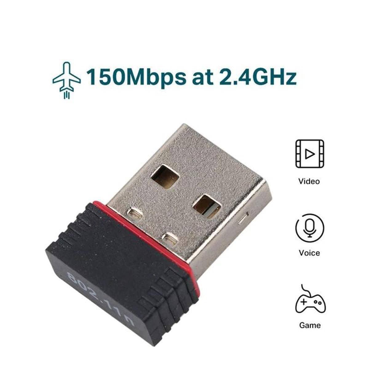 802.11 N Wlan Wireless USB Adapter Ieee 802.11N Wifi Dongle