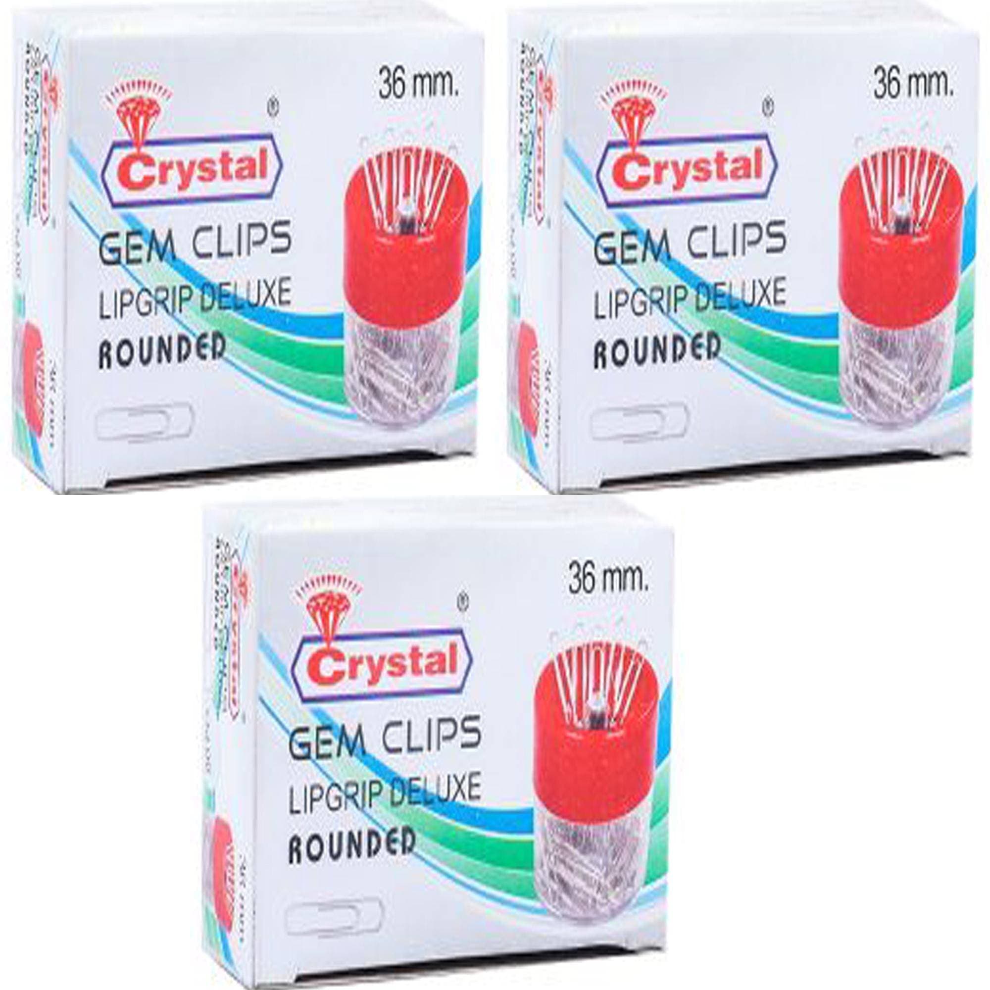 Gem Clip / Paper Clip / Document Clip (300 PCS / 3 Pkt)